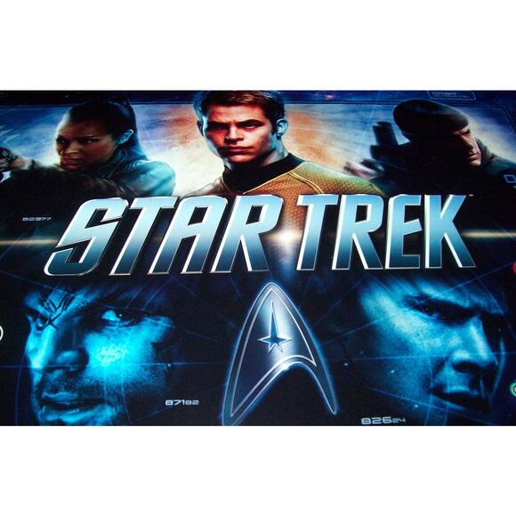 Star Trek Pinball Translite Sheet Original NOS Space Age Sci-Fi Art 2013 - Picture 2 of 4